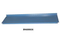 Blaue industrielle Werkbänke 15 Zoll-unteres Regal mit dem hinteren Halt 60 Zoll breit fournisseur