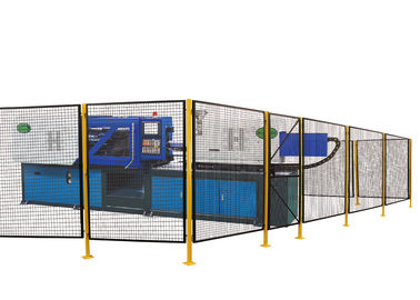 China Die modulare Maschine, die Platten schützt, Stahl schweißte Maschendraht-Platte 5&#039; weit X 7&#039; Hoch usine