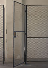 Graue Farbmaschendraht-Trennwände sondern die eingehängte Rostschutz Sicherheits-Käfig-Tür aus fournisseur