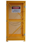 Manuelles einzelnes Stahldach-Material der Tür-Sauerstoff-Flaschen-Speicher-Kabinett-14 GA fournisseur